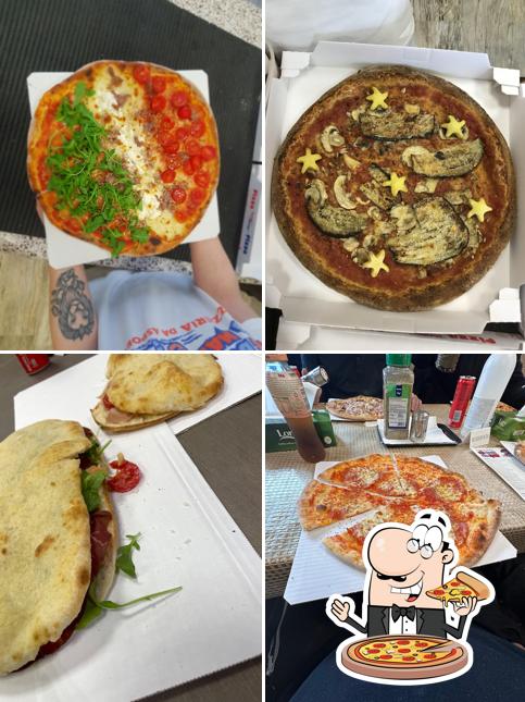 Ordina una pizza a Pizzeria L'è Bon Da Mat