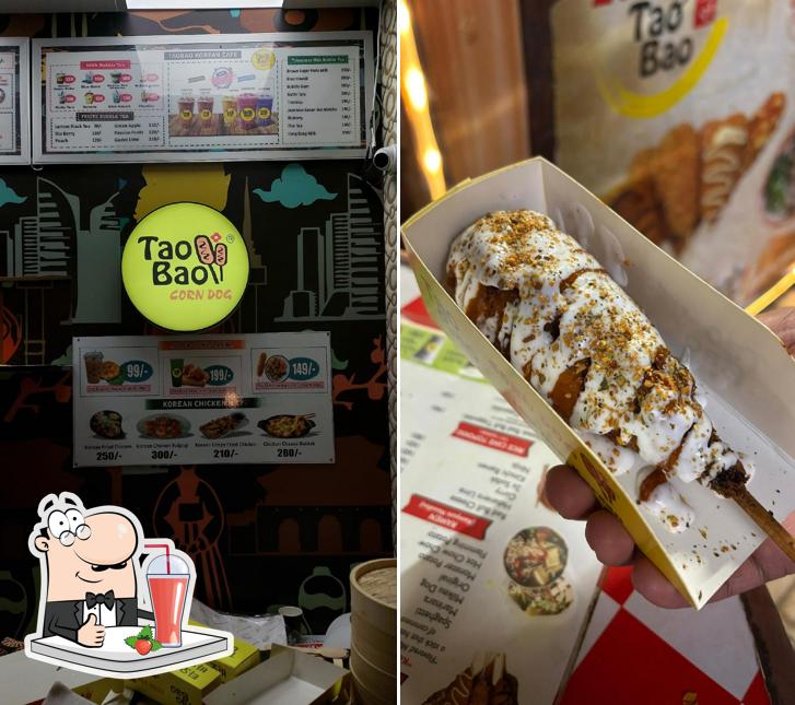 Enjoy a drink at Tao Bao Corndog