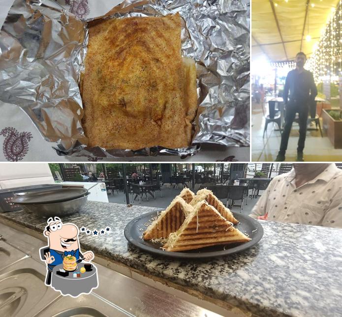 Take a look at the picture depicting food and interior at Honest Restaurant