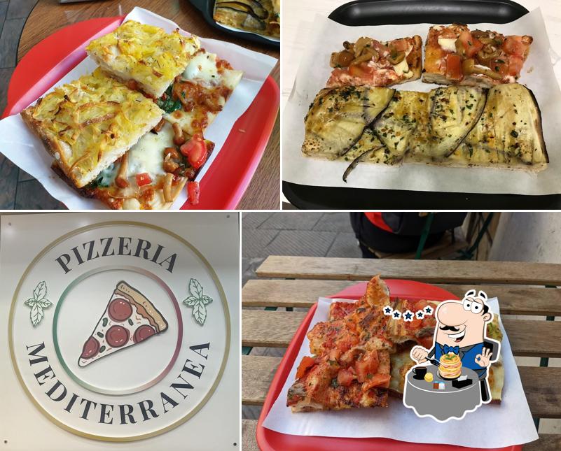 Platti al Pizzeria Mediterranea