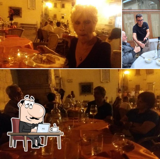 Gli interni di Ristorante Alla Fonte