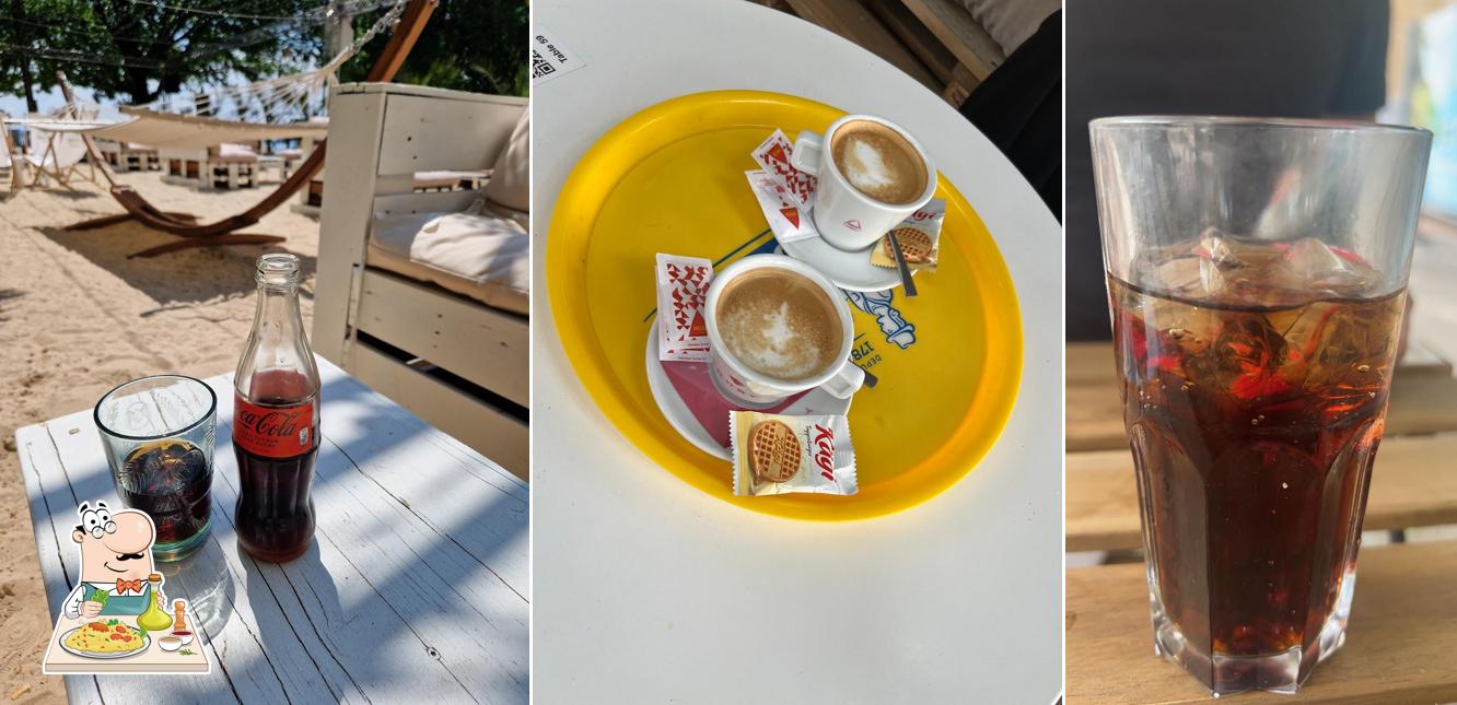 Mousse al cioccolato al Bar Beach