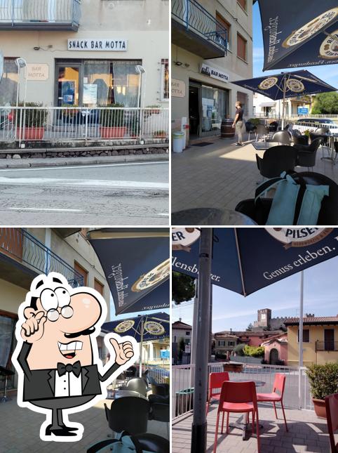 Gli interni di Bar Motta