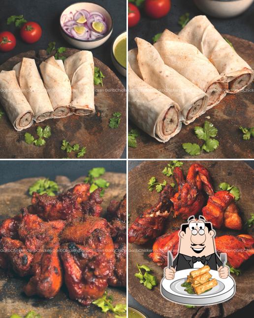 Spring rolls at Garib Chicken