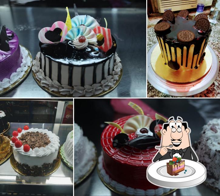 Chocolate cake at Jolly Cafe