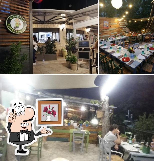 Gli interni di Pizzichella