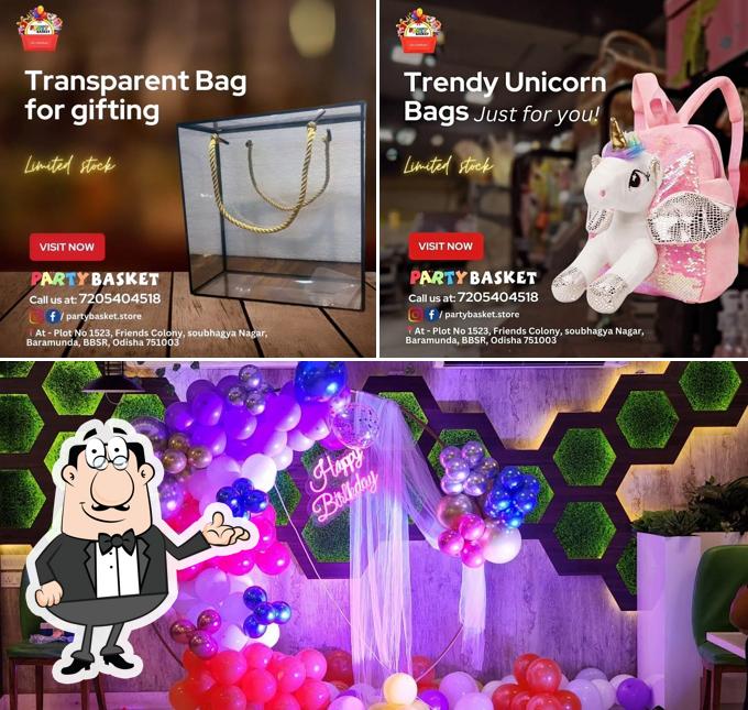 Check out how Party Basket looks inside