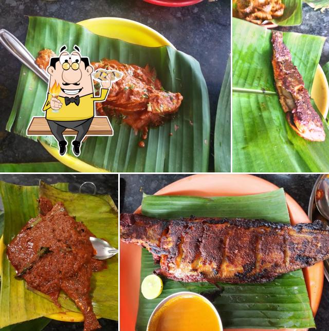 Order seafood at Hotel Pingara