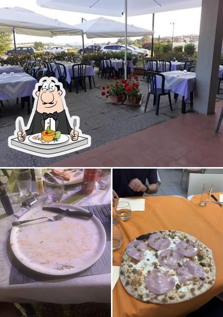 Tra le varie cose da Pizzeria la Koccinella si possono trovare la cibo e interni