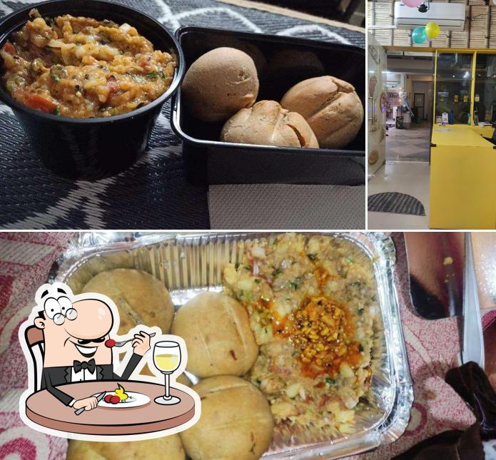 The photo of food and interior at Shreekara Naturals And Cafe