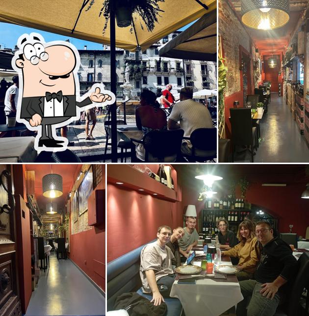 Gli interni di Il Mastino Bistrot