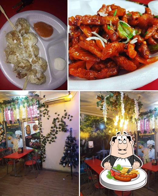 This is the photo showing food and interior at Kohinoor kitchen