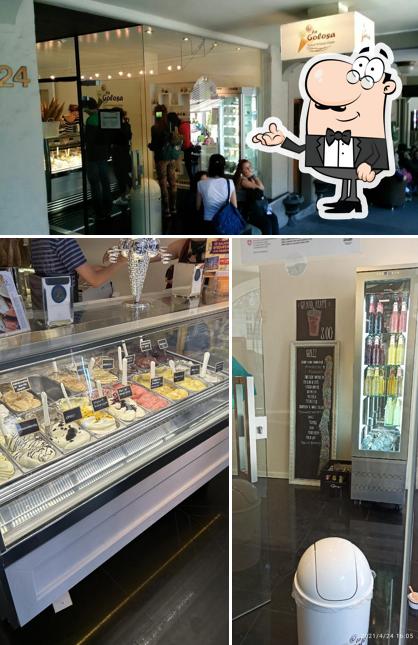 Siediti a un tavolo di La Golosa Gelato
