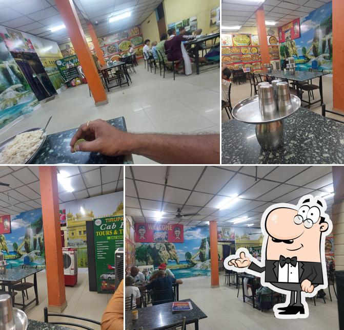 The interior of Amrutsar Punjabi Dhaba