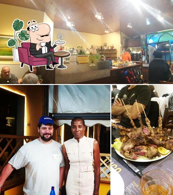 Dai un'occhiata agli interni di Bonaugo pizzeria ristorante