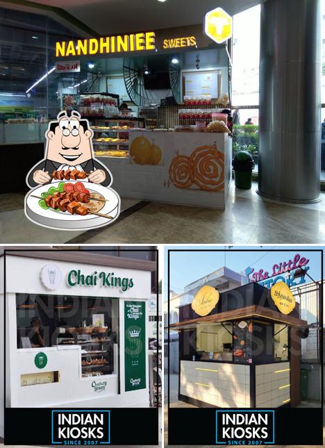 Food at Indian Kiosks
