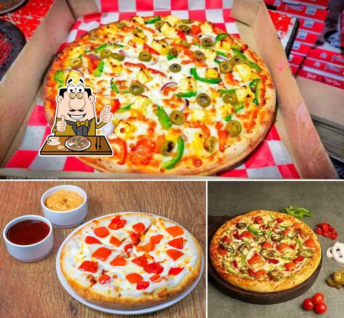 Get pizza at Rolex Pizza & Burger