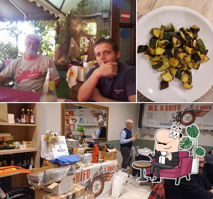 Guarda la foto che raffigura la interni e bevanda di Pizzeria Ai Due Forni