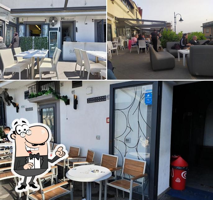 Gli interni di Bayard Cafè