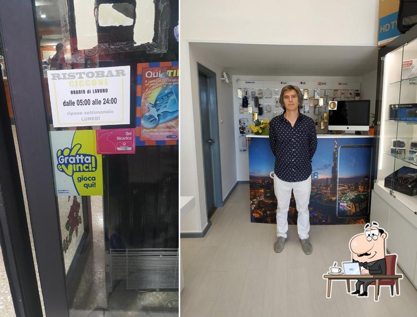 Gli interni di Ristobar
