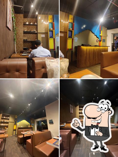 Check out how Chicken 65 takeaway and restaurant looks inside