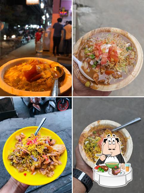 Hot and sour soup at Shivaji chats