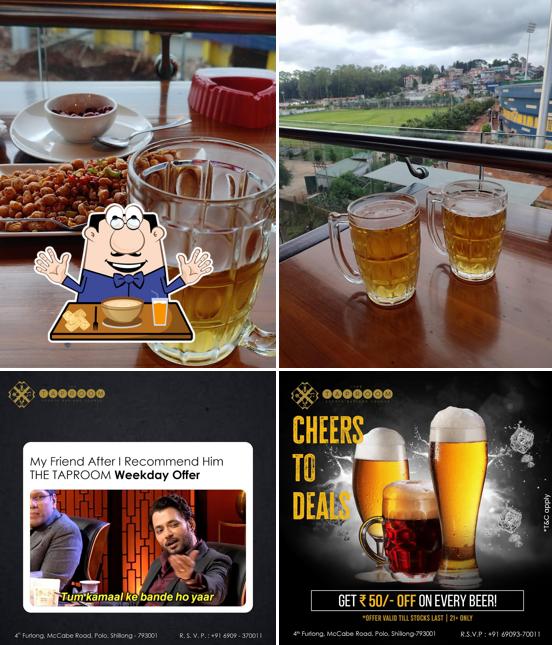 The Taproom Sports Bar & Lounge is distinguished by food and drink