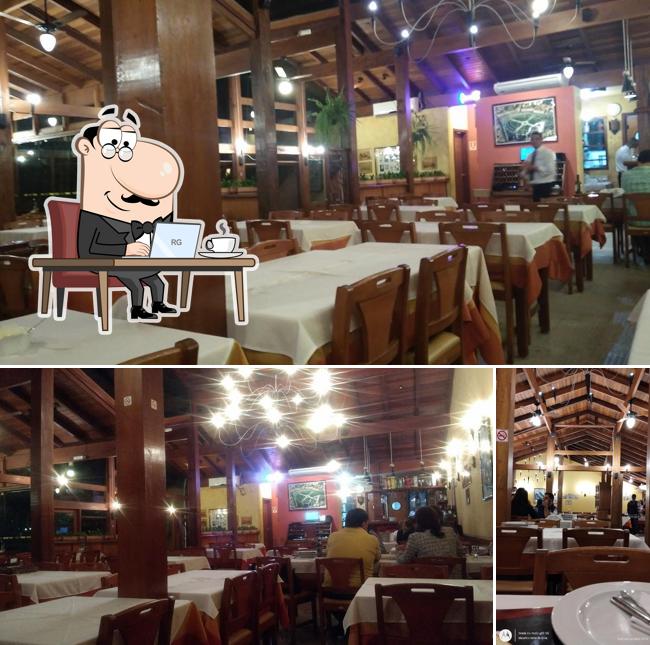 O interior do Padovanella Ristorante