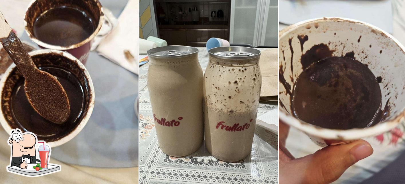 Enjoy a beverage at Frullato