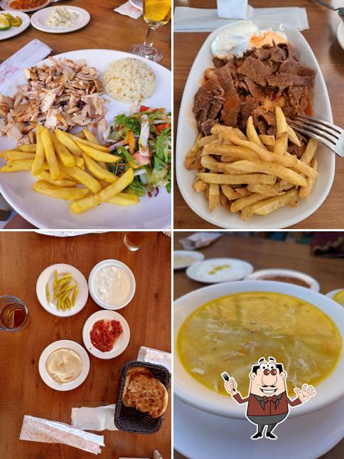 Sandwich de porc effiloché à Krubera Restaurant and Café