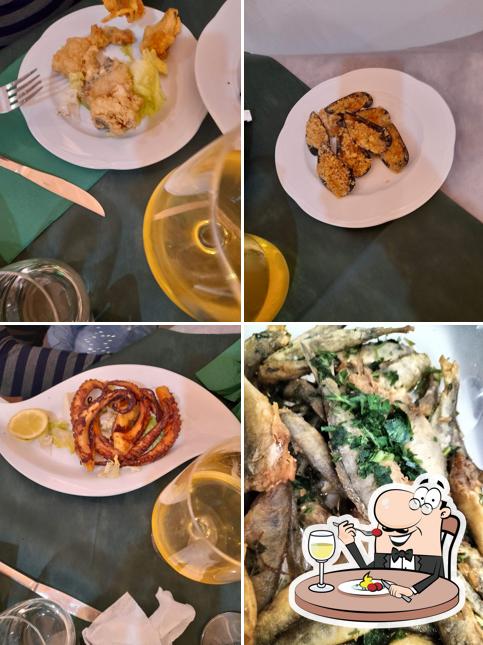 Platti al Trattoria del Marinaio Da Erminio