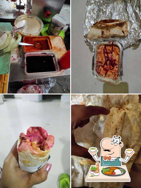 Food at Shaandaar Shawarma