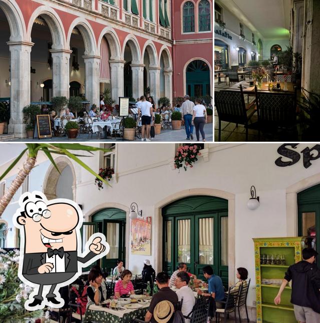 Siediti a un tavolo di Restaurant Spalatin