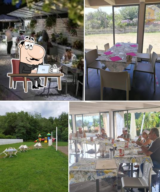 Gli interni di Locanda Tancredi