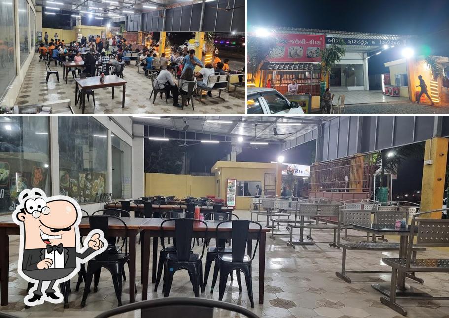 Among various things one can find interior and exterior at Food Court - Bombay Fast Food and Restaurant