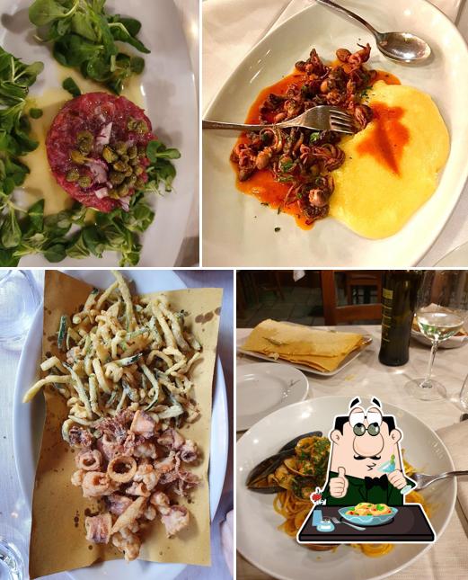 Platti al Antica Osteria del Mare