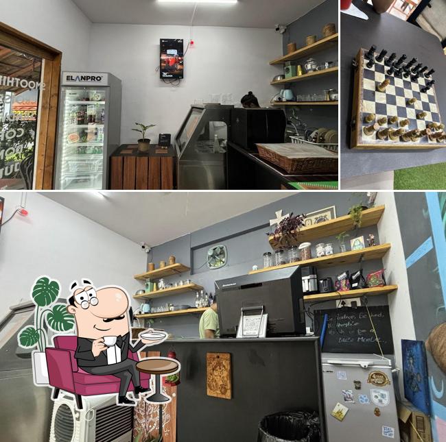 The interior of NEST GOA