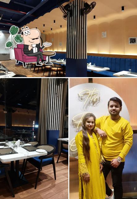 Check out how UP N ABOVE l BEST RESTAURENT IN SATNA looks inside