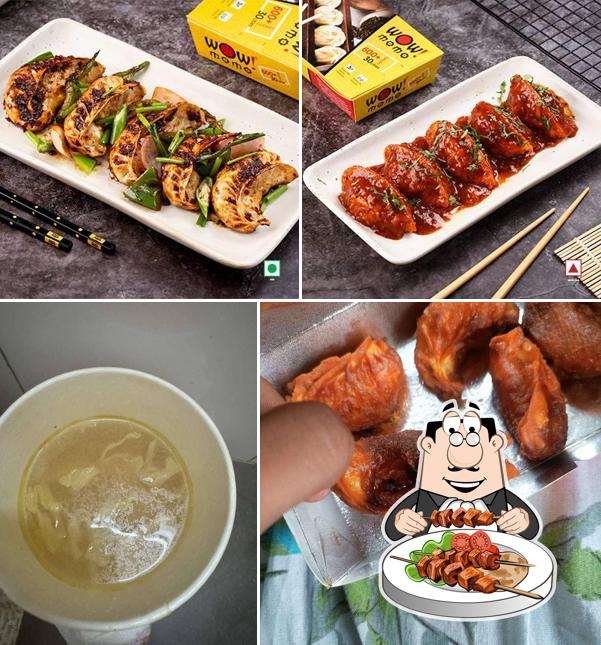 Food at Wow! Momo