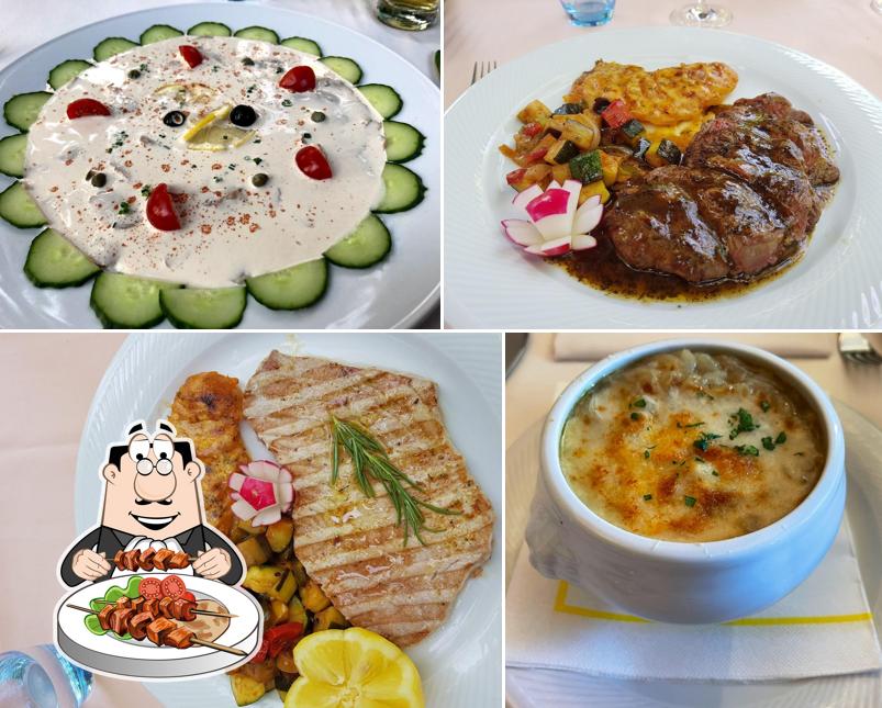 Platti al Ristorante Montebello Bellinzona