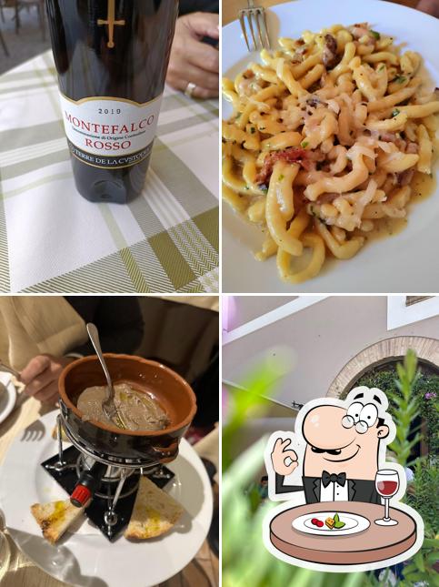 Cibo al Ristorante La Locanda del Postiglione