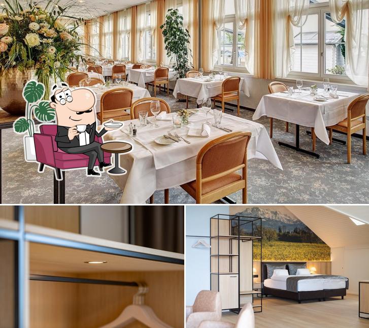 Gli interni di Hotel Winkelried