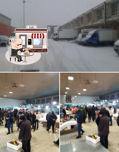 Goditi la vista dagli esterni di Mercato Ittico Mugnano