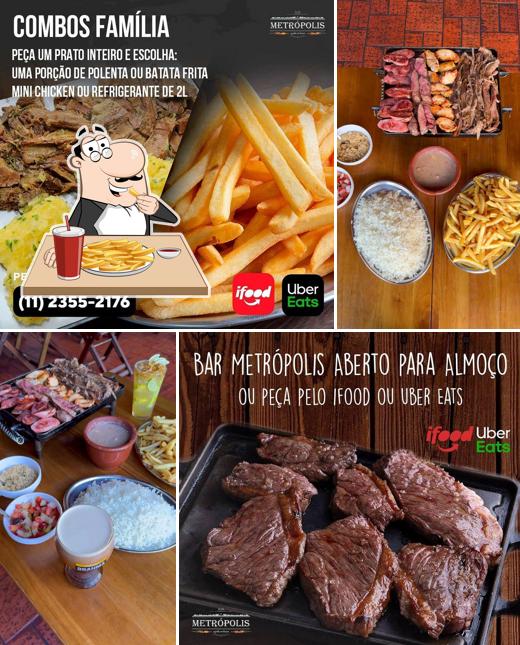 Batata frita em Bar Metrópolis
