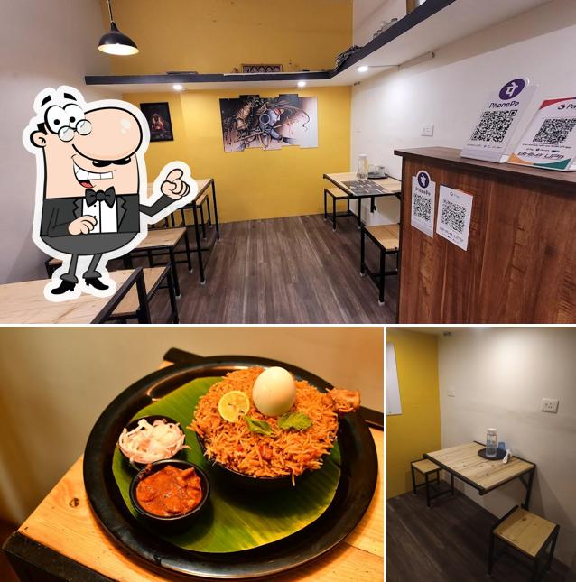 The interior of NAMMA ROTTU KADAI (FAMILY RESTAURANT) நம்ம ரோட்டு கடை