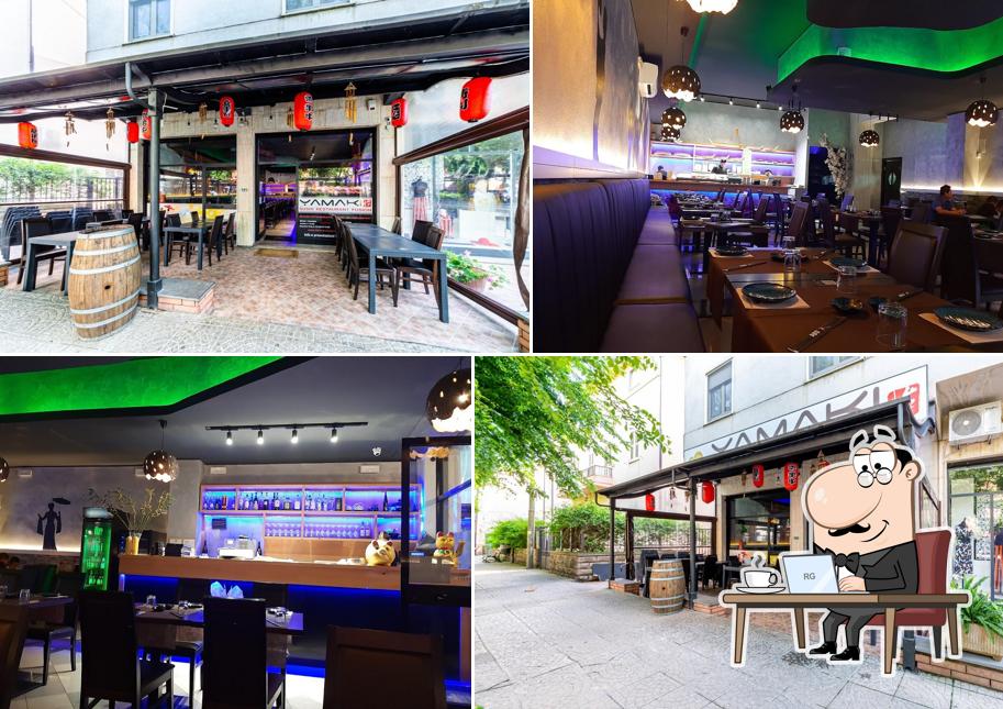 Gli interni di Yamaki Sushi - Bosa