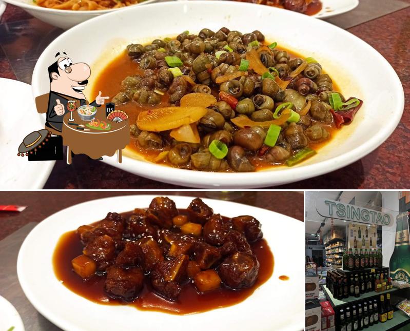 La cibo e bevanda del ristorante