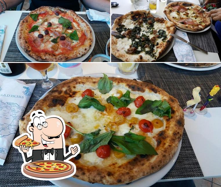 Scegli una pizza a Libeccio Cafè