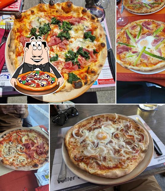 Scegli una pizza a Restaurant Pizzeria Verona