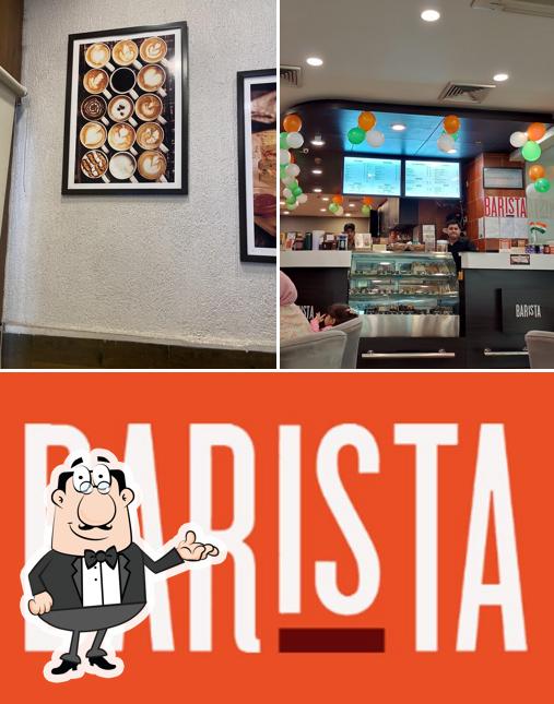 The interior of Barista